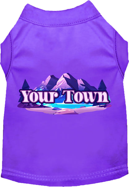 Custom Alpine Pawscape Pet Shirt