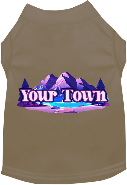 Custom Alpine Pawscape Pet Shirt
