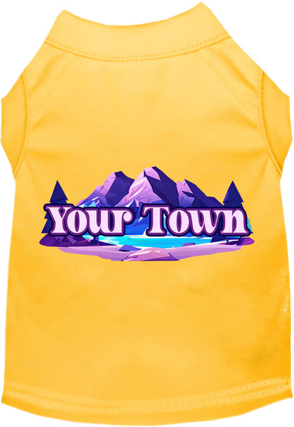 Custom Alpine Pawscape Pet Shirt