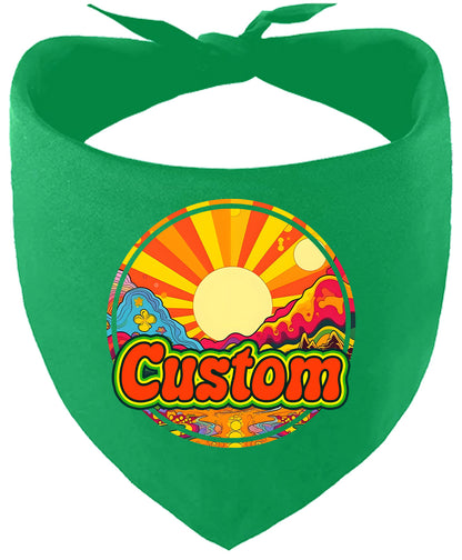 Custom Mellow Mountain Pet Bandana