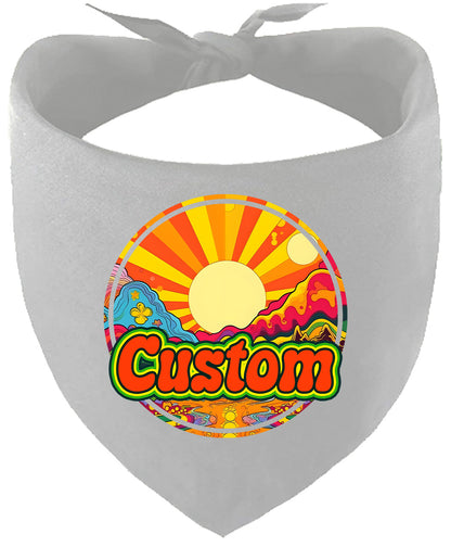 Custom Mellow Mountain Pet Bandana