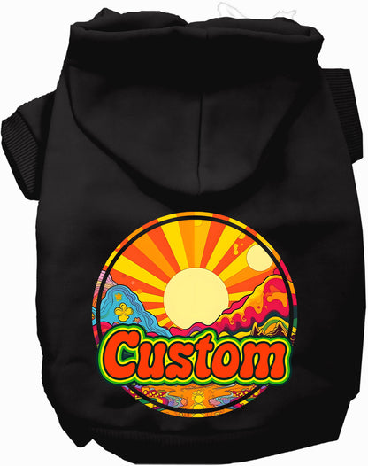 Custom Mellow Mountain Pet Hoodie