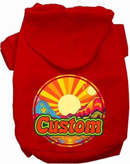 Custom Mellow Mountain Pet Hoodie