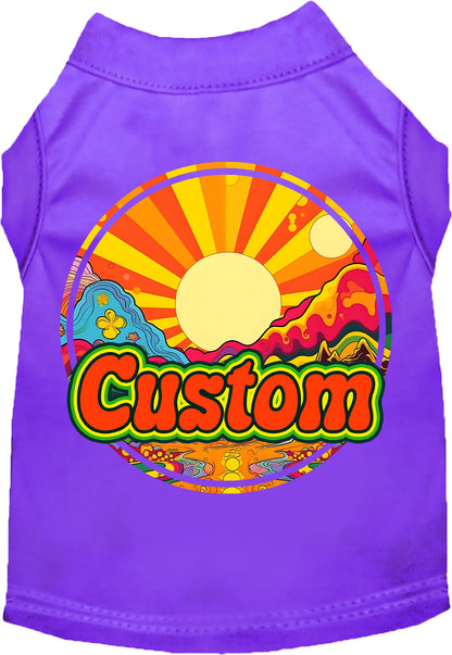 Custom Mellow Mountain Pet Shirt