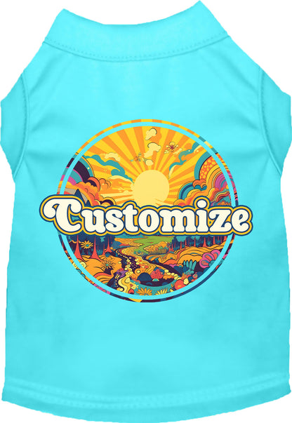 Custom Trippy Peaks Pet Shirt