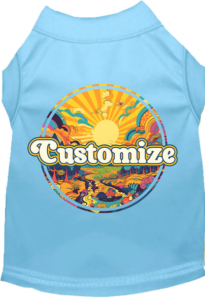 Custom Trippy Peaks Pet Shirt