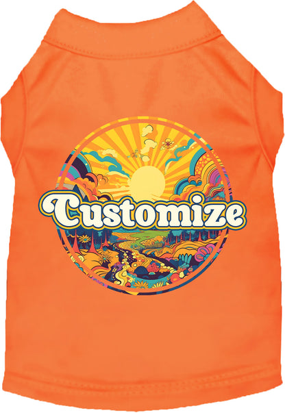 Custom Trippy Peaks Pet Shirt