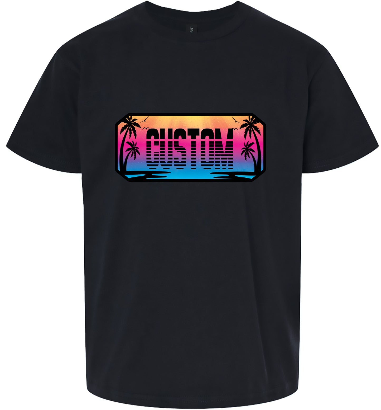 Custom Beach Shades Children's Gildan Soft Shirt