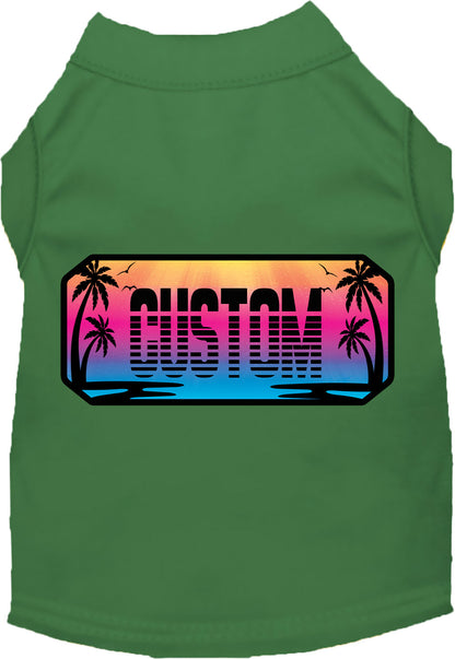 Custom Beach Shades Pet Shirt