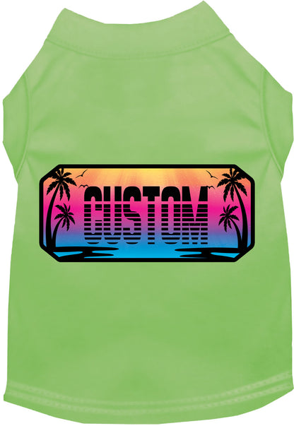 Custom Beach Shades Pet Shirt