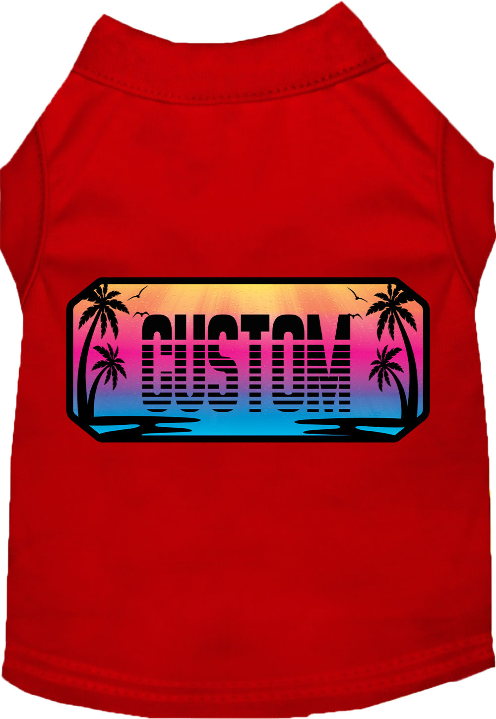 Custom Beach Shades Pet Shirt