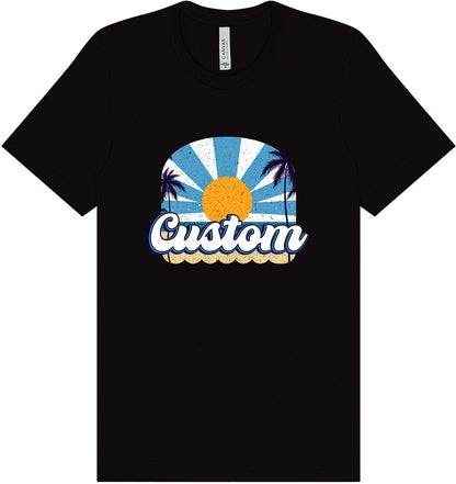 Custom Coast Adult Bella Canvas Shirt