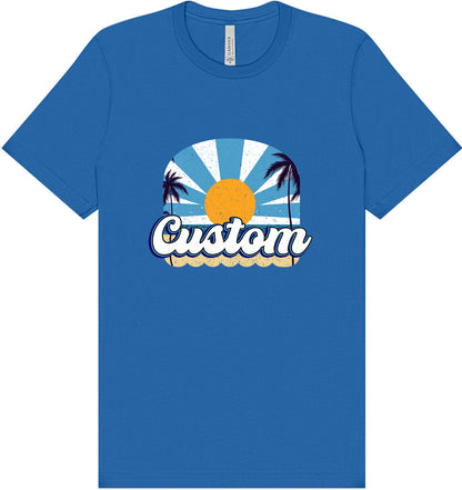 Custom Coast Adult Bella Canvas Shirt