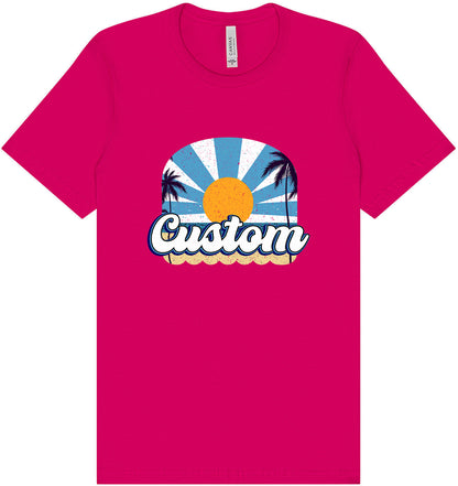 Custom Coast Adult Bella Canvas Shirt