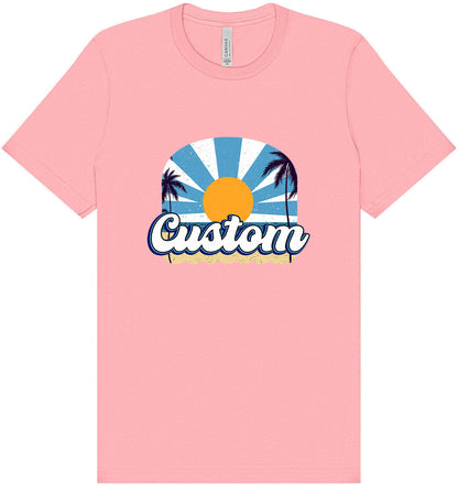 Custom Coast Adult Bella Canvas Shirt