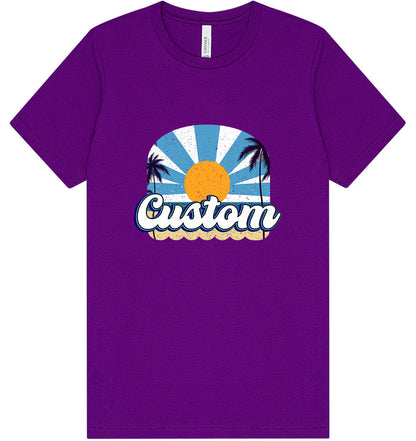 Custom Coast Adult Bella Canvas Shirt