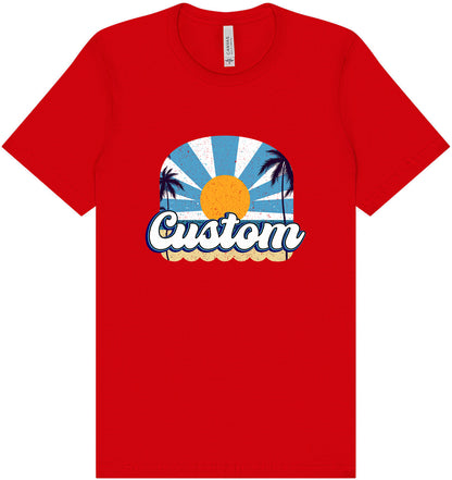 Custom Coast Adult Bella Canvas Shirt