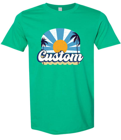 Custom Coast Adult Gildan Soft Shirt
