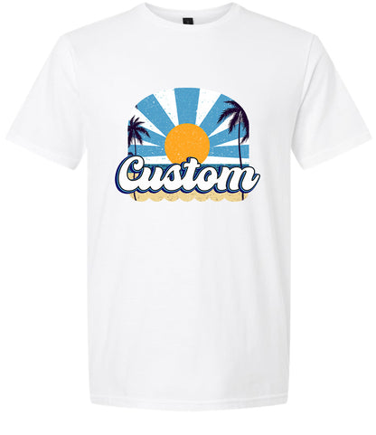 Custom Coast Adult Gildan Soft Shirt