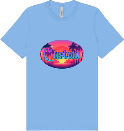 Custom Classic Beach Adult Bella Canvas Shirt