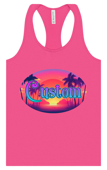 Custom Classic Beach Women's Racerback Tank