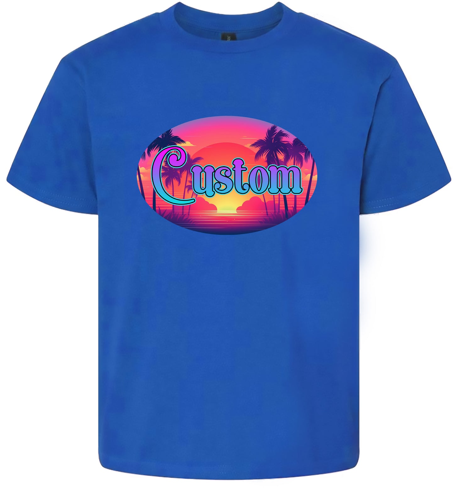 Custom Classic Beach Children's Gildan Soft Shirt