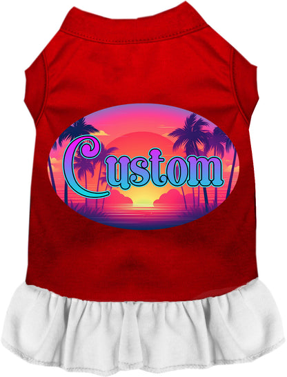 Custom Classic Beach Pet Dress