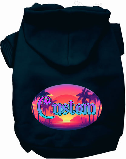 Custom Classic Beach Pet Hoodie