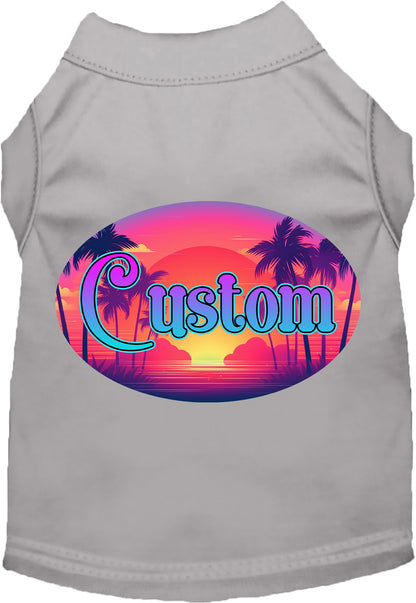 Custom Classic Beach Pet Shirt