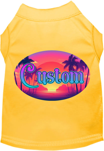 Custom Classic Beach Pet Shirt
