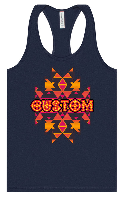 Custom Navajo Tribal Women's Racerback Tank