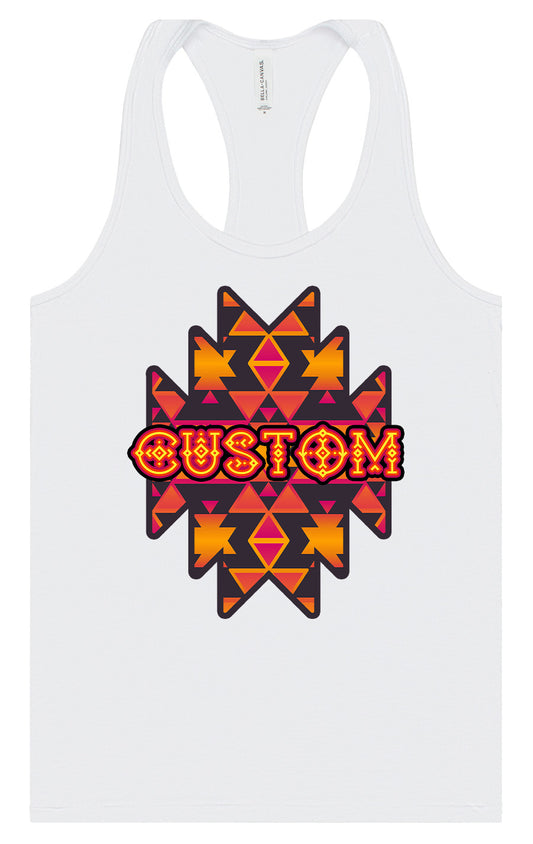 Custom Navajo Tribal Women's Racerback Tank