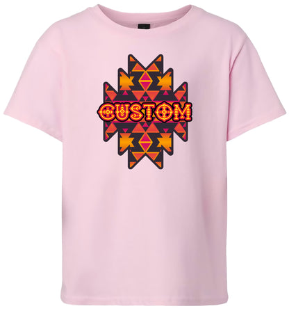 Custom Navajo Tribal Children's Gildan Soft Shirt