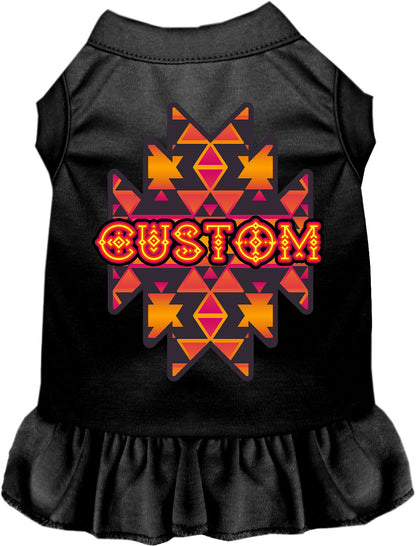 Custom Navajo Tribal Pet Dress