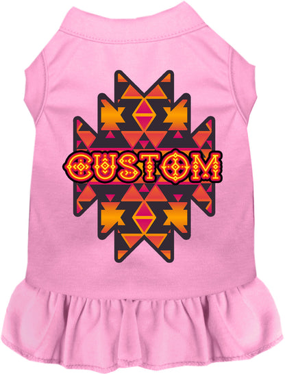 Custom Navajo Tribal Pet Dress
