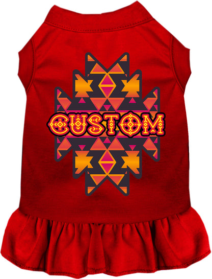 Custom Navajo Tribal Pet Dress