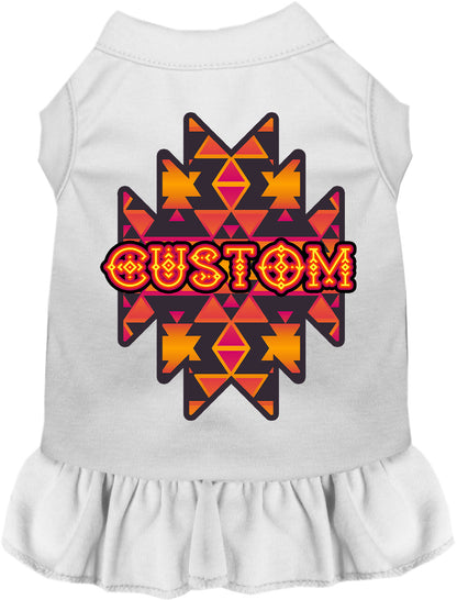 Custom Navajo Tribal Pet Dress