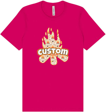 Custom Around the Campfire Adult Bella Canvas Shirt