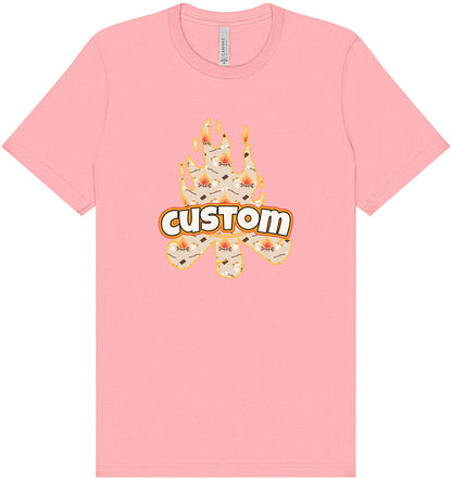 Custom Around the Campfire Adult Bella Canvas Shirt