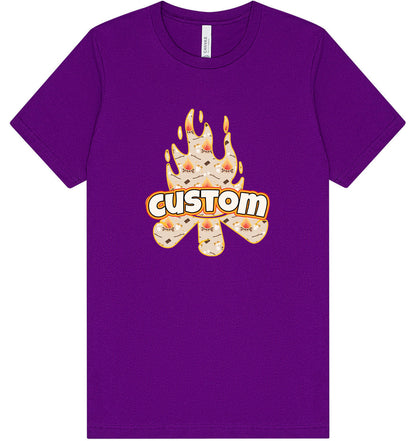 Custom Around the Campfire Adult Bella Canvas Shirt
