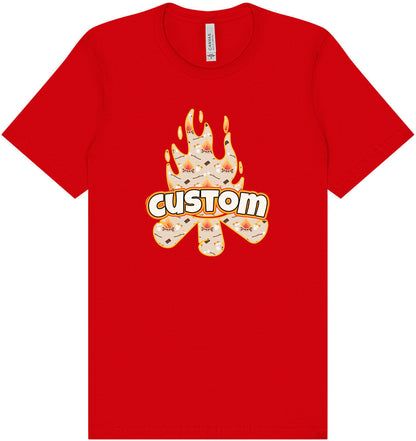 Custom Around the Campfire Adult Bella Canvas Shirt