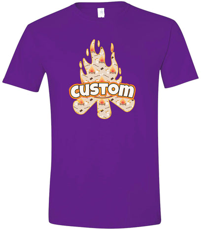 Custom Around the Campfire Adult Gildan Soft Shirt
