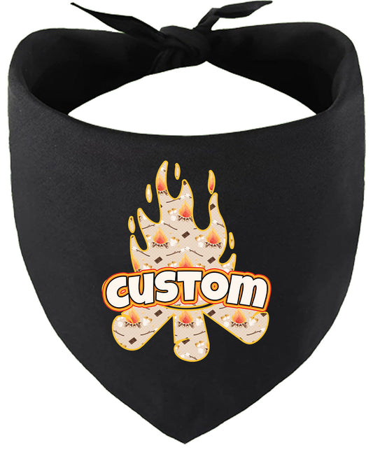 Custom Around the Campfire Pet Bandana
