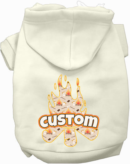 Custom Around the Campfire Pet Hoodie