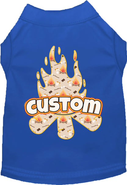 Custom Around the Campfire Pet Shirt
