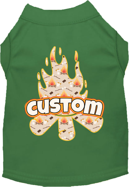 Custom Around the Campfire Pet Shirt