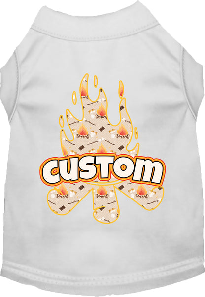 Custom Around the Campfire Pet Shirt