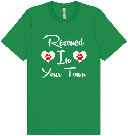 Custom Rescued In Adult Bella Canvas Shirt