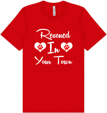 Custom Rescued In Adult Bella Canvas Shirt