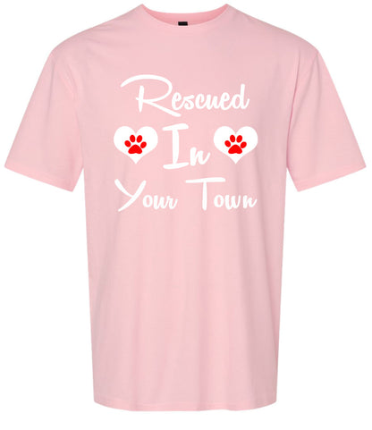Custom Rescued In Adult Gildan Soft Shirt